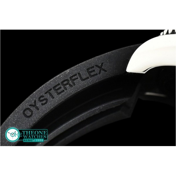 Rolex - YachtMaster 116655 40mm SS/RU Black ARF SH3135 Mod