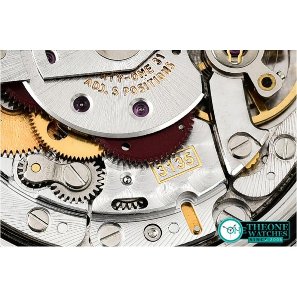 Rolex - YachtMaster 116655 40mm SS/RU Black ARF SH3135 Mod