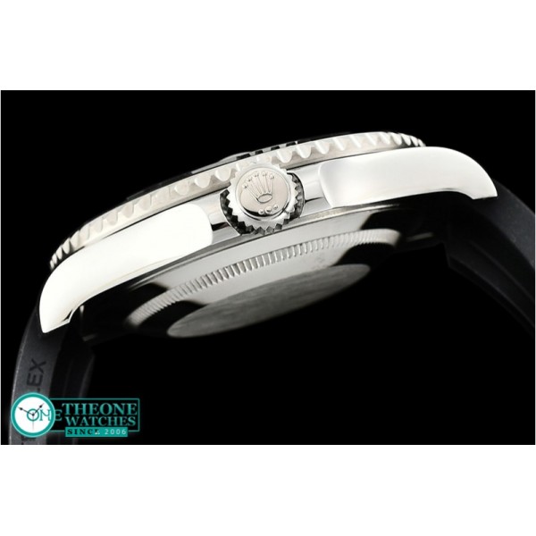 Rolex - YachtMaster 116655 40mm SS/RU Black ARF SH3135 Mod