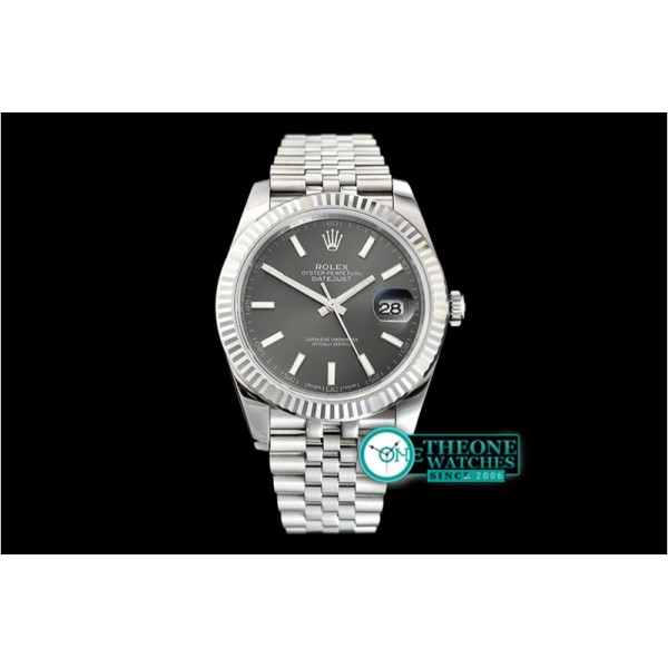 Rolex - Datejust 2 41mm Jub Flt SS/SS Grey Sticks Asia 3235