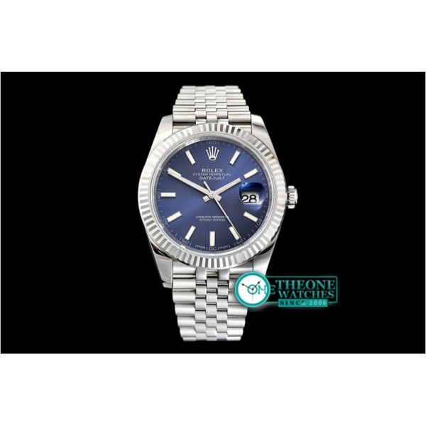 Rolex  - Datejust 2 41mm Jub Flt SS/SS Blue Sticks Asia 3235