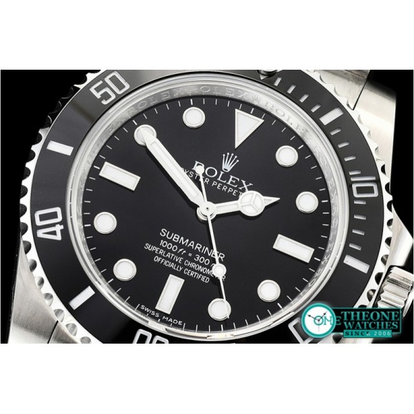 Rolex - Submariner 114060 SS/SS Black V8 Noob A2836