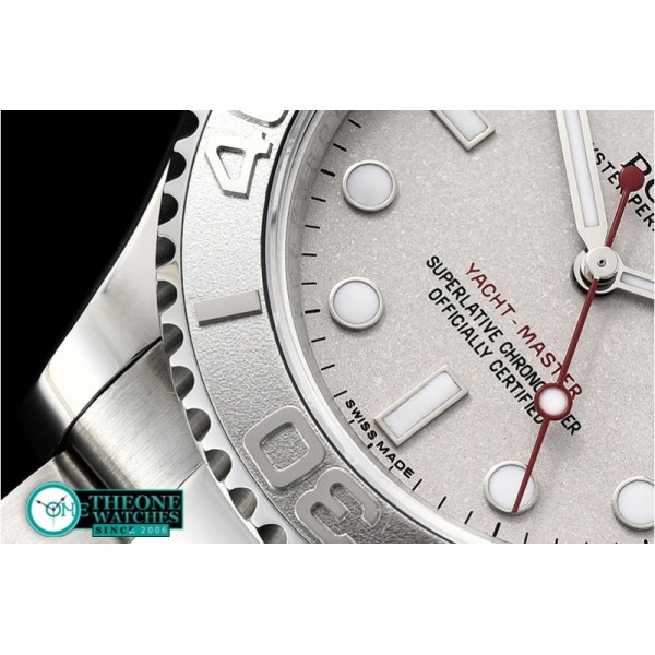 Rolex - YachtMaster Mens 116622 904L SS/SS Grey GMF Asia 3135