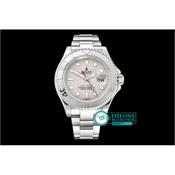 Rolex - YachtMaster Mens 116622 904L SS/SS Grey GMF Asia 3135