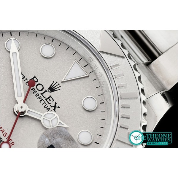 Rolex - YachtMaster Mens 116622 904L SS/SS Grey GMF Asia 3135