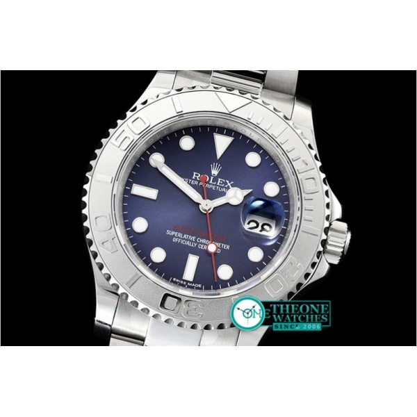 Rolex - YachtMaster Mens 116622 904L SS/SS Blue GMF Asia 3135
