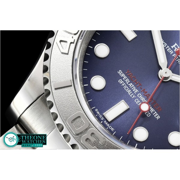Rolex - YachtMaster Mens 116622 904L SS/SS Blue GMF Asia 3135