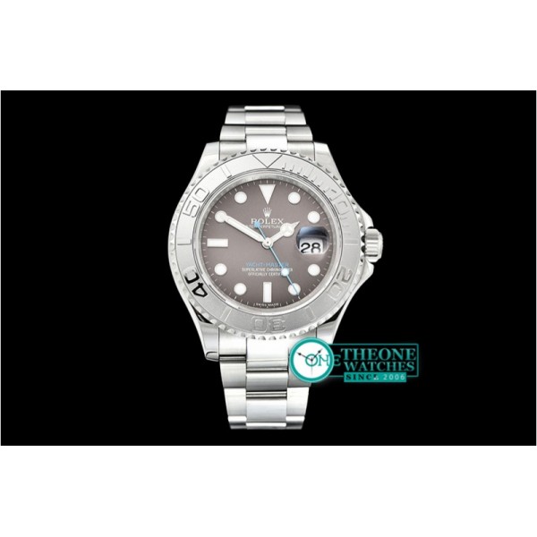 Rolex - YachtMaster Mens 116622 904L SS/SS D.Grey GMF Asia3135