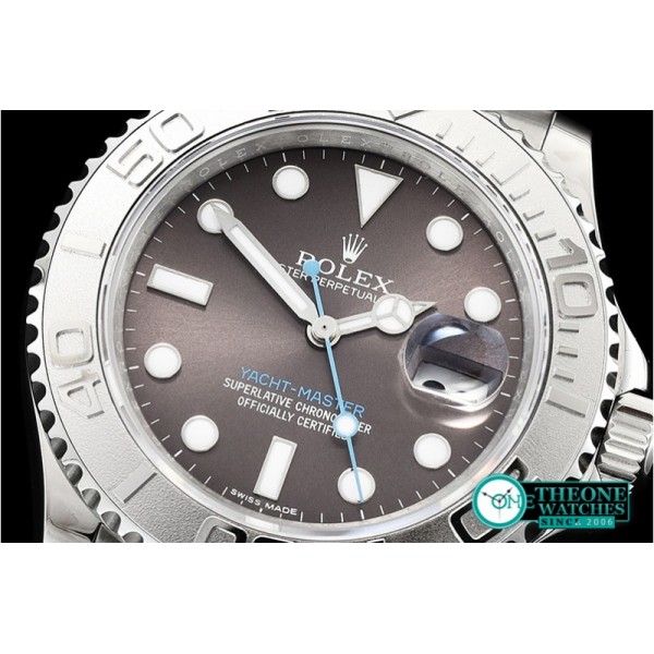 Rolex - YachtMaster Mens 116622 904L SS/SS D.Grey GMF Asia3135