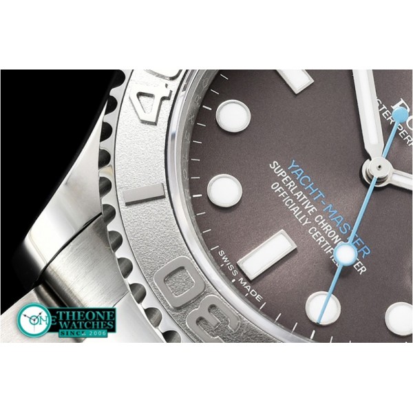 Rolex - YachtMaster Mens 116622 904L SS/SS D.Grey GMF Asia3135