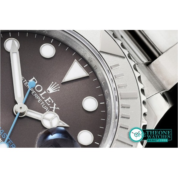 Rolex - YachtMaster Mens 116622 904L SS/SS D.Grey GMF Asia3135