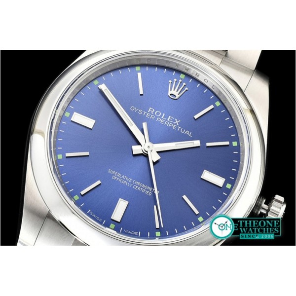 Rolex - Oyster Pert. 39mm 114300 904L SS/SS Blue ARF A3132