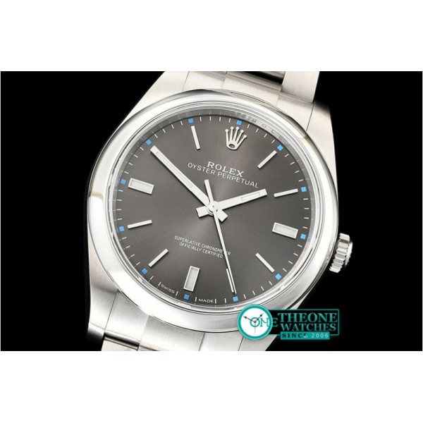 Rolex - Oyster Pert. 39mm 114300 904L SS/SS Grey ARF A3132