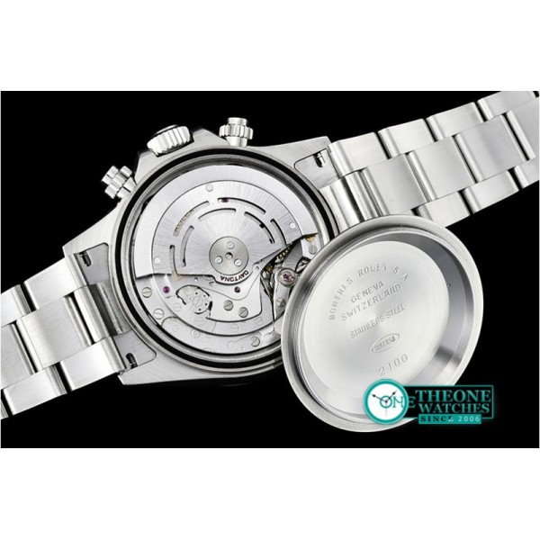 Rolex - Daytona 116520 904L SS/SS Wht GMF Asia 7750 A4130