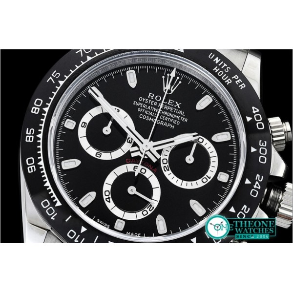Rolex - Daytona 116500LN 904L CER/SS/SS Blk GMF A7750 A4130
