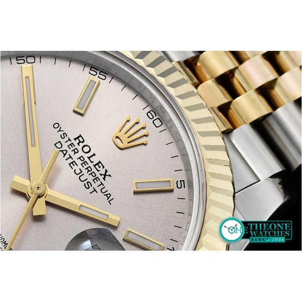 Rolex - DJ2 41mm Jub Flt Wrap 904L YG/SS L Grey Stk GMF A2836
