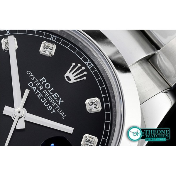 Rolex - DJ2 41mm Oyt Smt SS/SS Black Diam BP Asia 2813