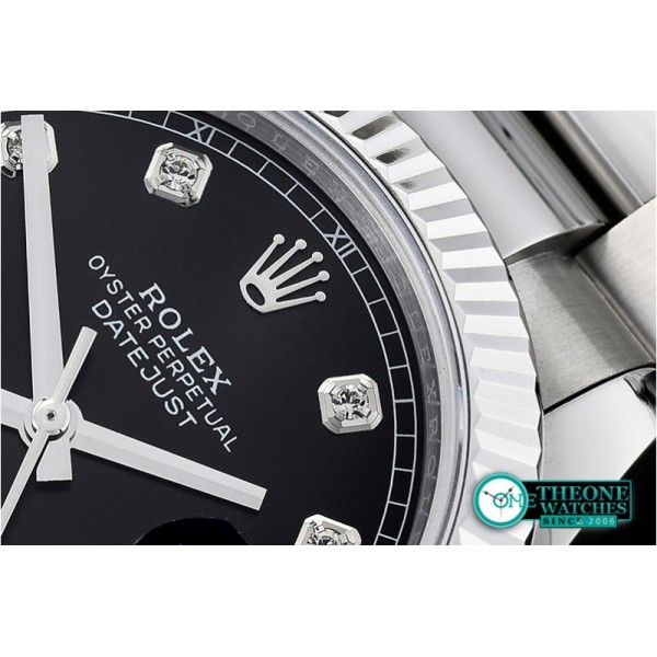 Rolex - DJ2 41mm Oyt Flt SS/SS Black Diam BP Asia 2813