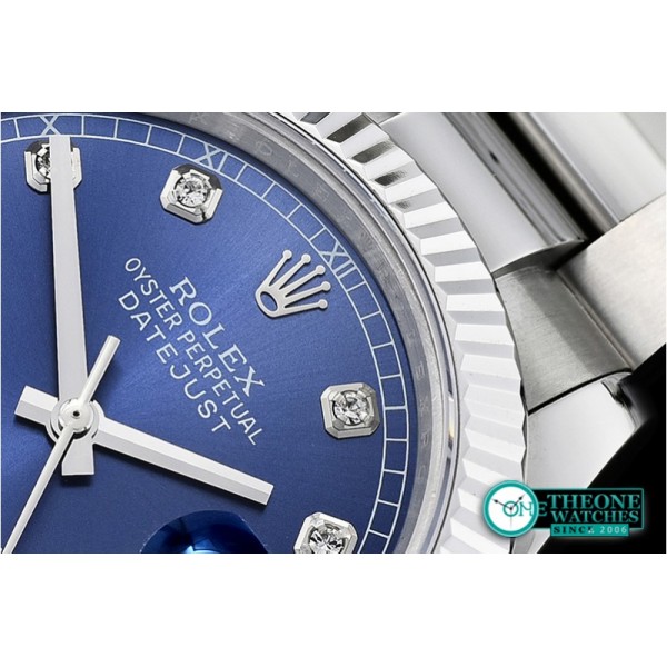 Rolex - DJ2 41mm Oyt Flt SS/SS Blue Diam BP Asia 2813