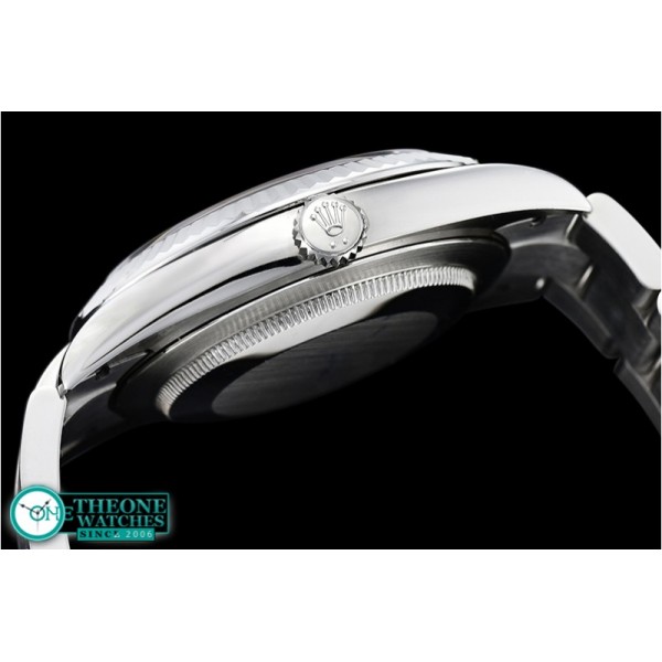 Rolex - DJ2 41mm Oyt Flt SS/SS Black Roman BP Asia 2813
