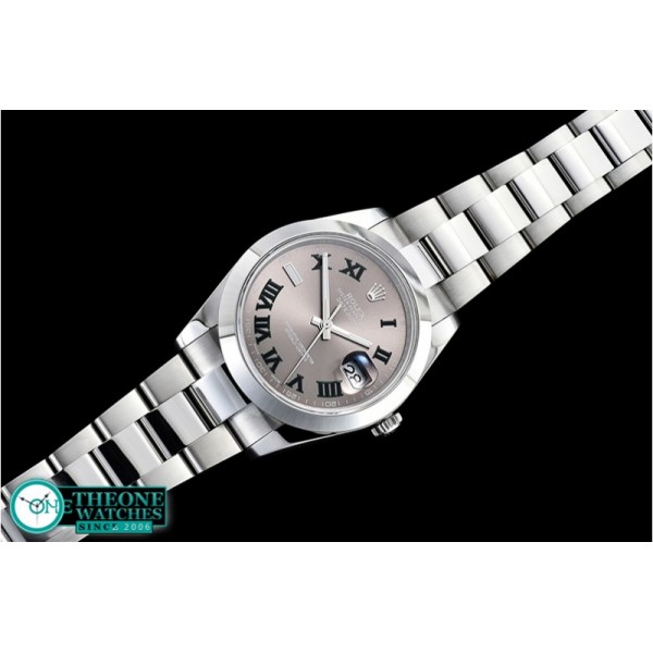 Rolex - DJ2 41mm Oyt Smt SS/SS Grey Roman BP Asia 2813