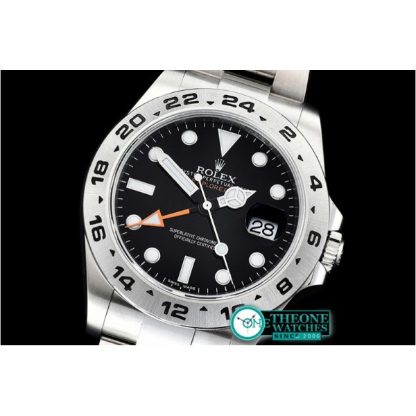 Rolex - Explorer II Ref.216570 SS/SS Black JF V3 Asia 2836