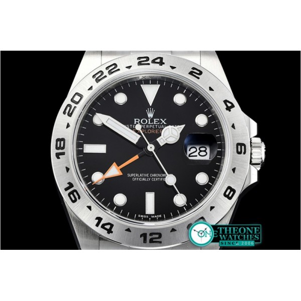 Rolex - Explorer II Ref.216570 SS/SS Black JF V3 Asia 2836