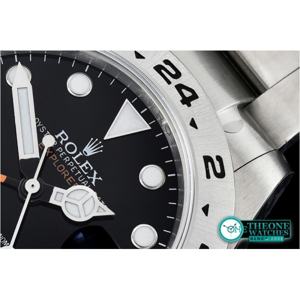 Rolex - Explorer II Ref.216570 SS/SS Black JF V3 Asia 2836