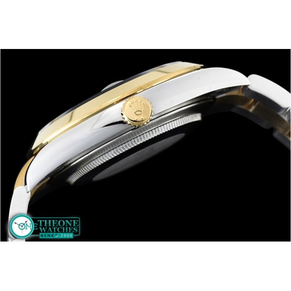 Rolex - DJ2 41mm Oyt Smt YG/SS Grey/Rmn BP Asia 2813