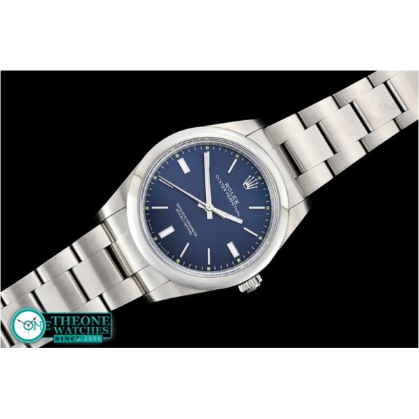 Rolex - Oyster Pert. 39mm 114300 904L SS/SS Blue GMF A3132