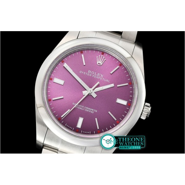 Rolex - Oyster Pert. 39mm 114300 904L SS/SS Grape GMF A3132