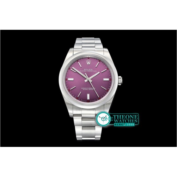 Rolex - Oyster Pert. 39mm 114300 904L SS/SS Grape GMF A3132