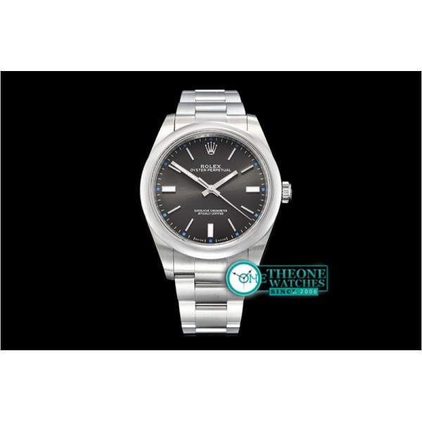 Rolex - Oyster Pert. 39mm 114300 904L SS/SS Grey GMF A3132