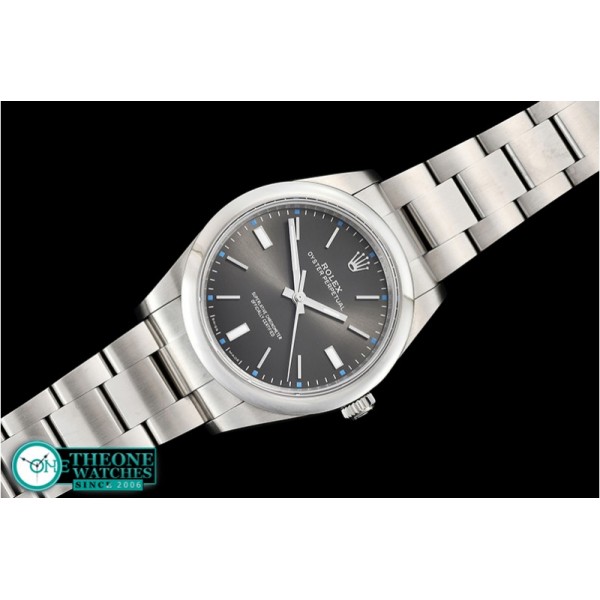 Rolex - Oyster Pert. 39mm 114300 904L SS/SS Grey GMF A3132