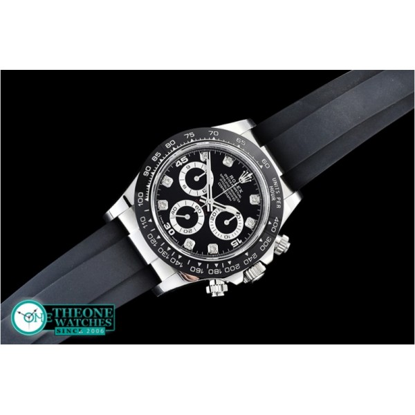 Rolex - Daytona 116519 904L CER/RU Blk/Diam Noob A4130 Mod