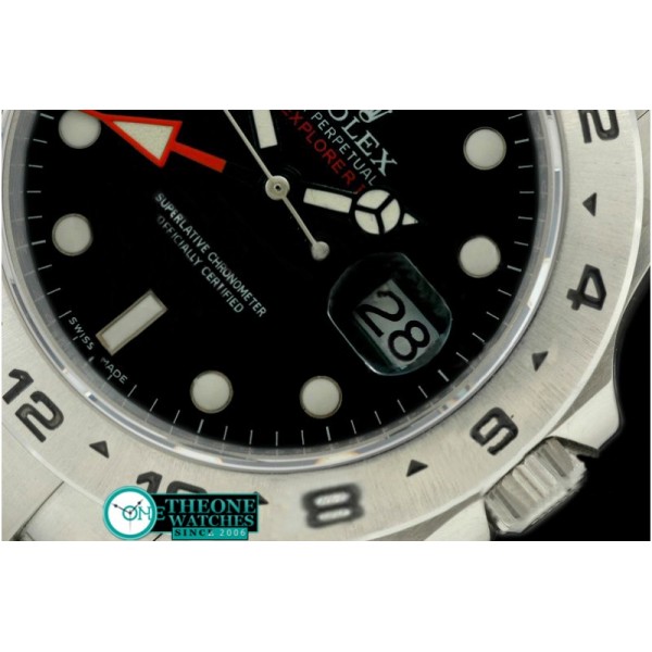 Rolex - 2011 Explorer II 42mm SS/SS Black A-2813