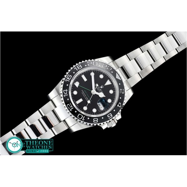 Rolex - GMT II 116710LN 904L SS/SS Blk GMF Asia 2836