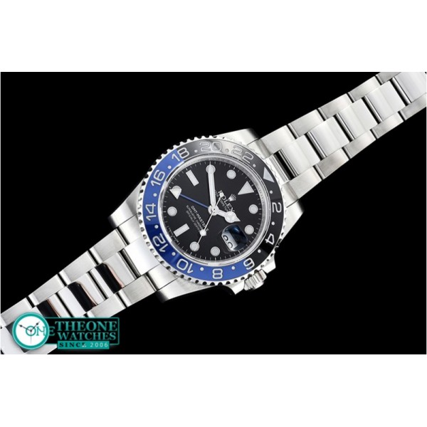 Rolex - GMT II 116710BLNR 904L SS/SS Blk GMF Asia 2836