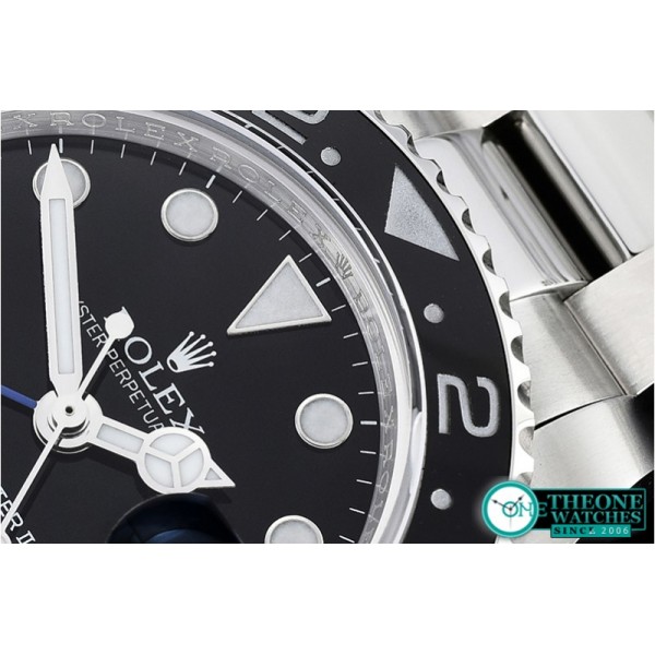 Rolex - GMT II 116710BLNR 904L SS/SS Blk GMF Asia 2836