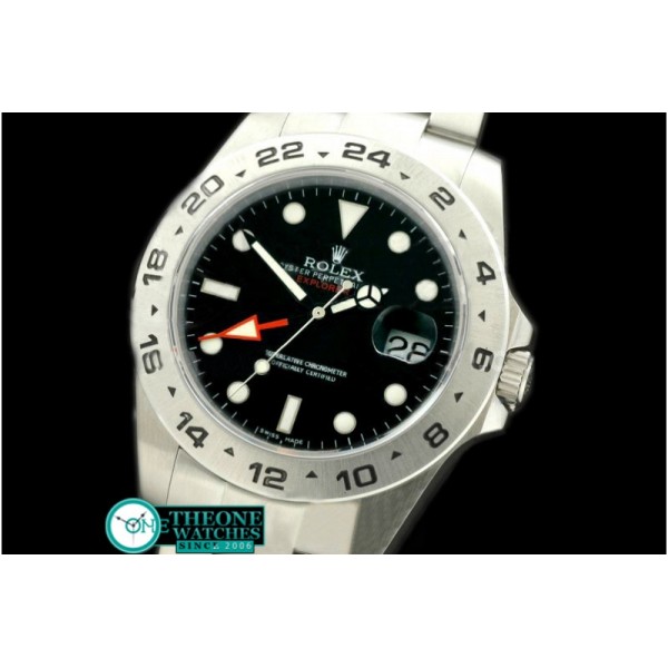 Rolex - 2011 Explorer II 42mm SS/SS Black A-2836