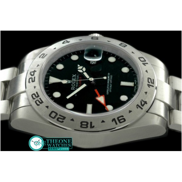 Rolex - 2011 Explorer II 42mm SS/SS Black A-2836