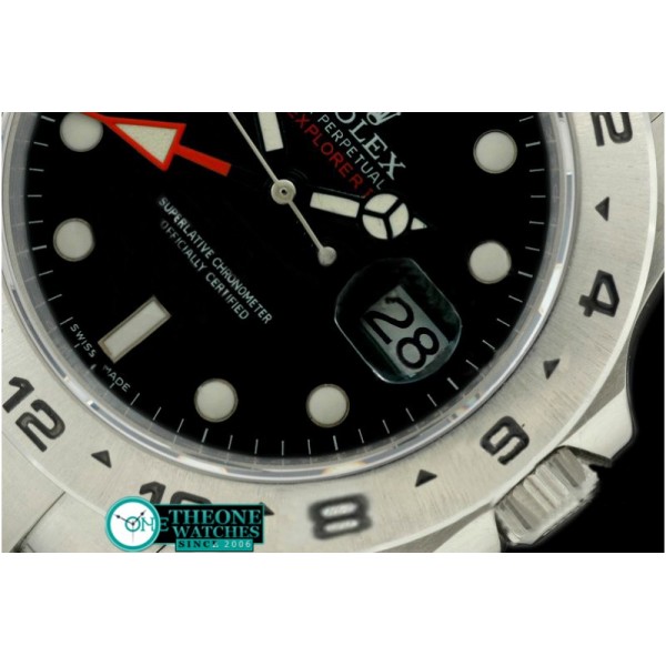 Rolex - 2011 Explorer II 42mm SS/SS Black A-2836