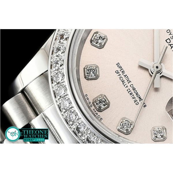 Rolex - DateJust Ladies 28mm Pres Dm SS/SS Grey/Dm D BP A2671