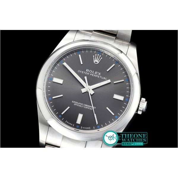 Rolex - Oyster Pert. 39mm 114300 SS/SS Grey ANF Asia 2836