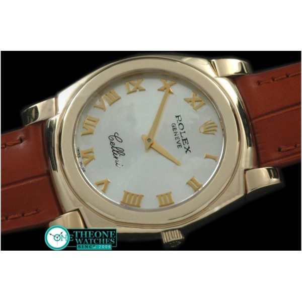 Rolex - Cellini YG/LE Silver Swiss Quartz