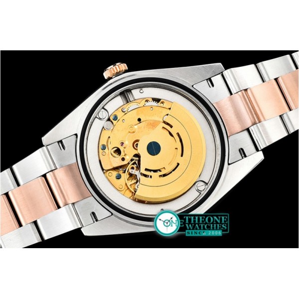 Rolex - DJ2 41mm Oyt Flt RG/SS Grey/Num BP Asia 2813