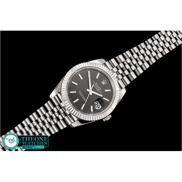 Rolex - DJ2 41mm Jub Flt 904L SS/SS Grey/Stk ARF Asia 2824