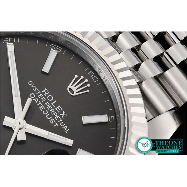 Rolex - DJ2 41mm Jub Flt 904L SS/SS Grey/Stk ARF Asia 2824