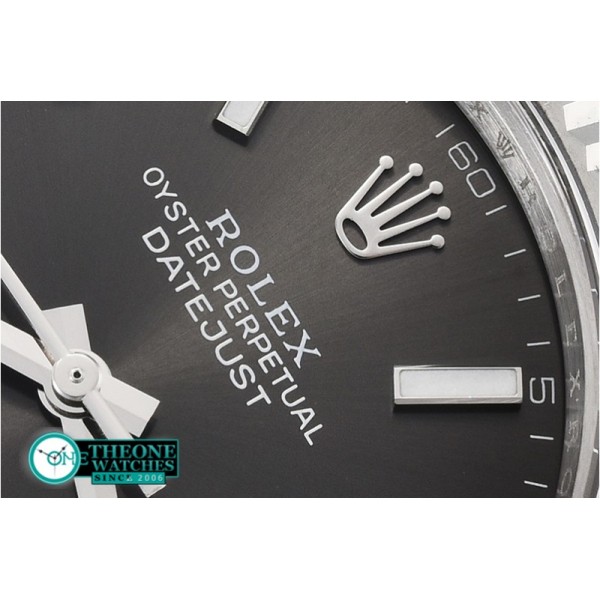 Rolex - DJ2 41mm Jub Flt 904L SS/SS Grey/Stk ARF Asia 2824