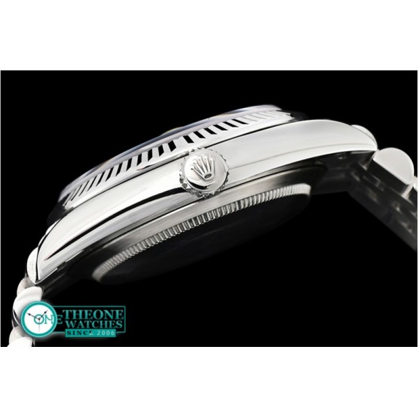 Rolex - DateJust 36mm Jub Flt 904L SS/SS Blk/Rmn GMF A2836
